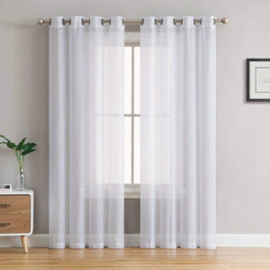 Jali curtains white