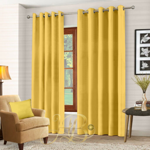 Imported Malai Velvet Curtains Golden