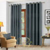 Imported Malai Velvet Curtains Grey
