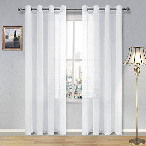 Net Curtains White