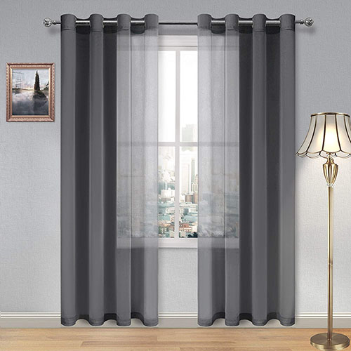 Net Curtains grey