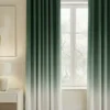 Gradient Curtains dgreen frost