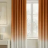 Gradient Curtains orange frost
