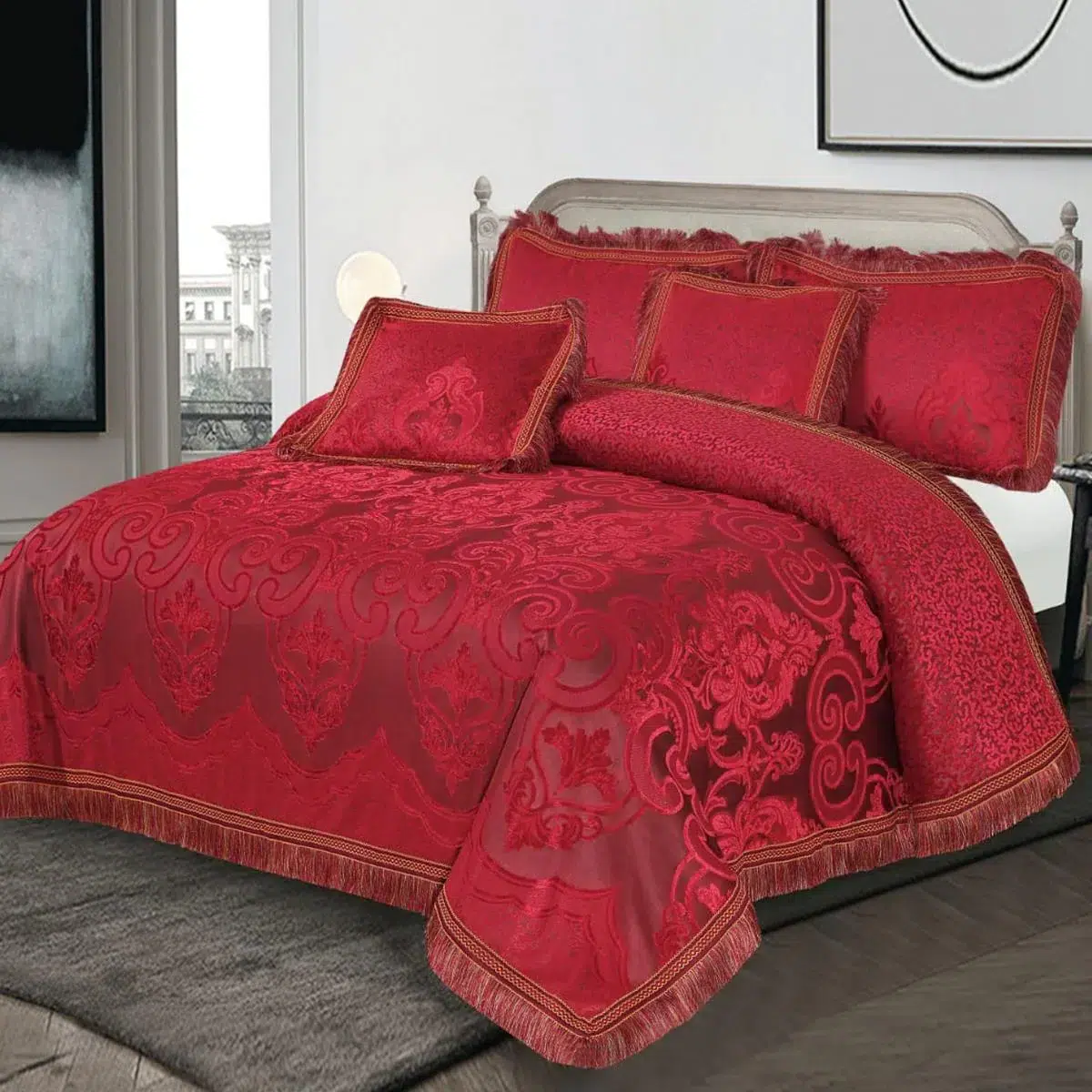 Velvet Bridal Bedsets silvia