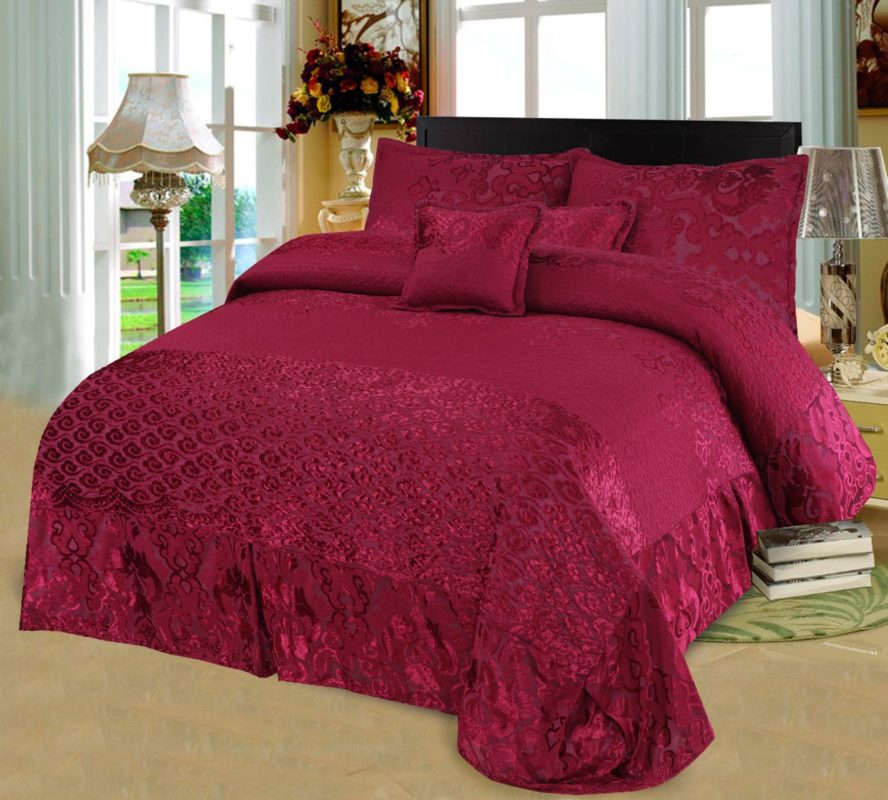 Bridal Bed Spread Palachi Velvet Bridal Bed Spread Online in Pakistan