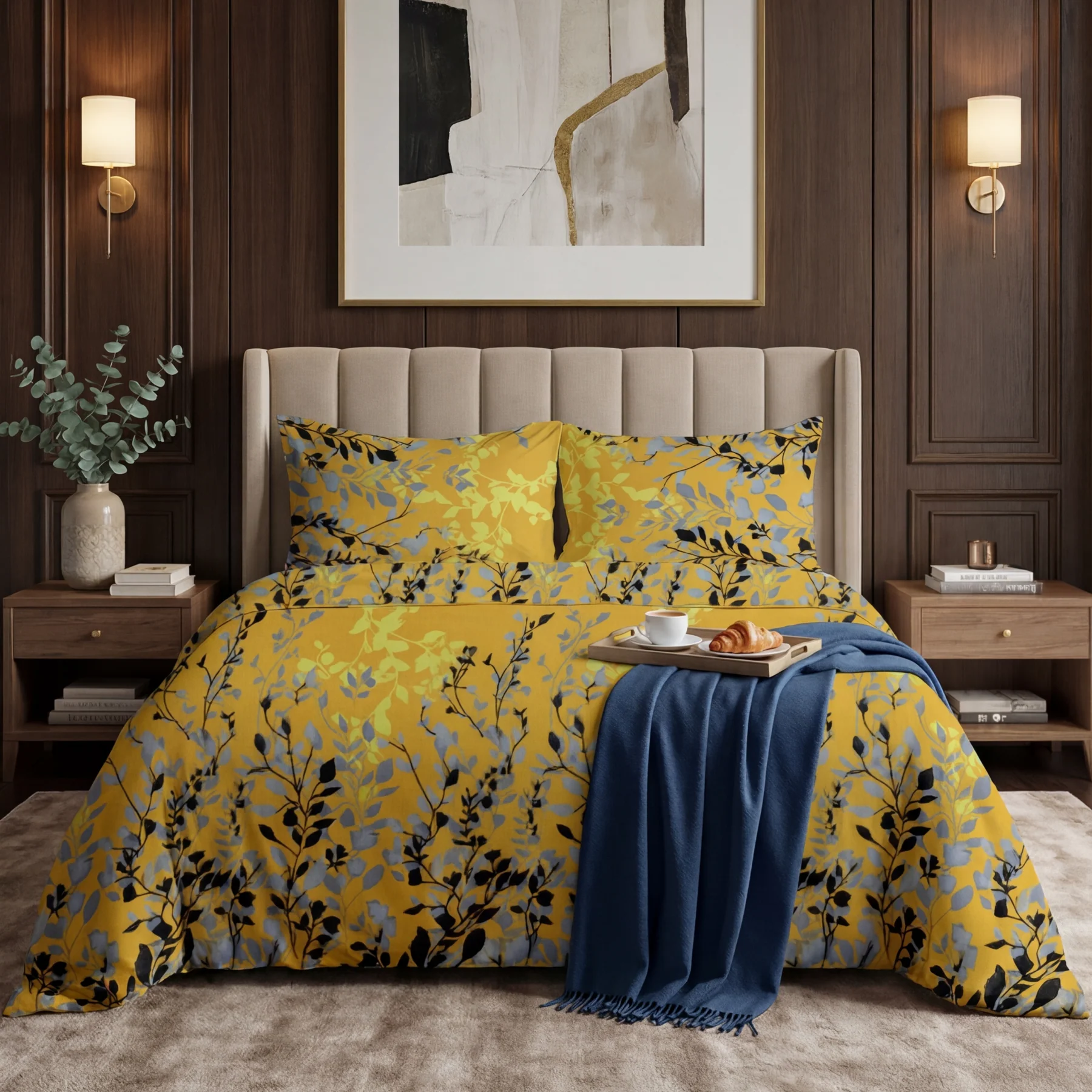 Printed Bedsheets crocus