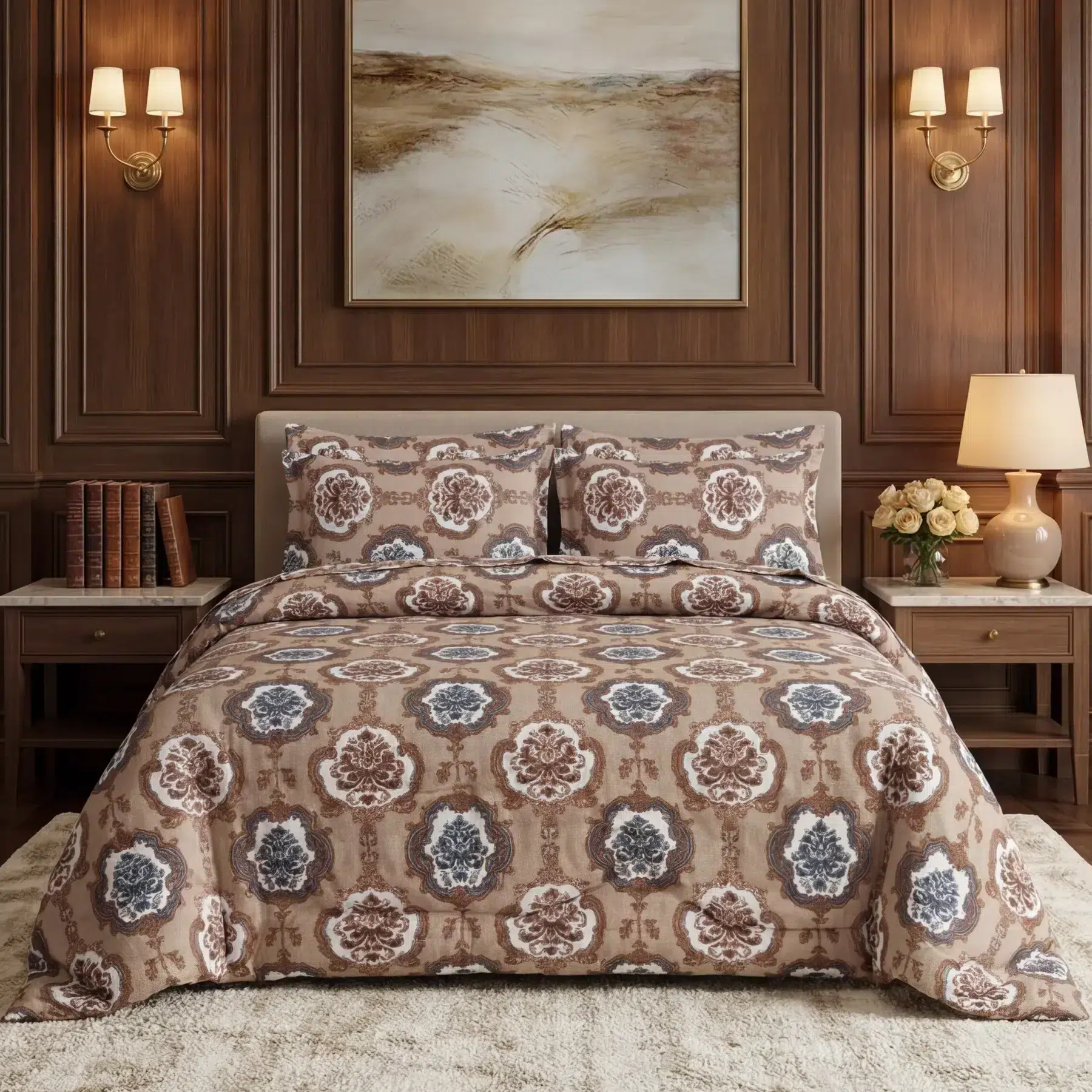 Printed Bedsheets donut