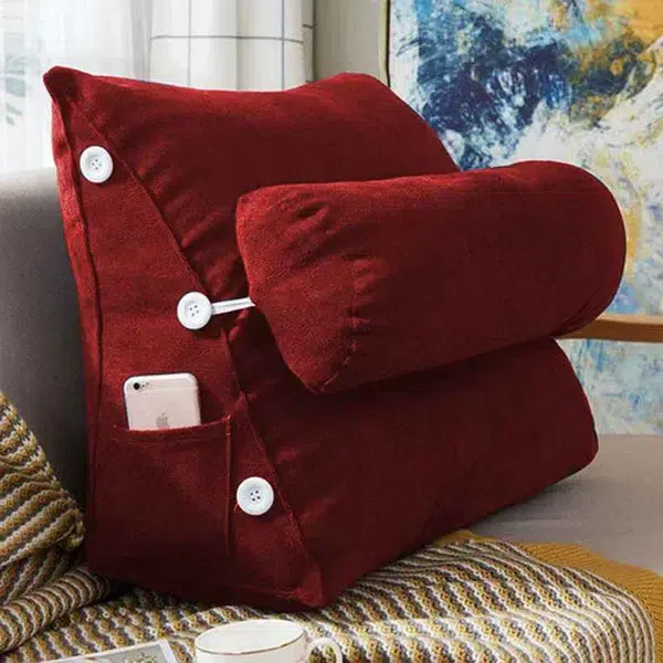 Back Support Cushion red