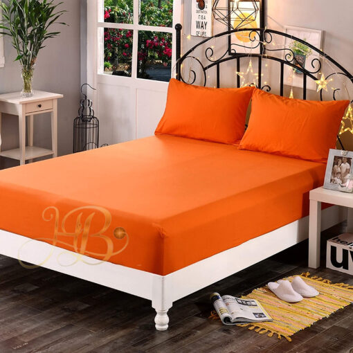 Fitted Sheet Orange