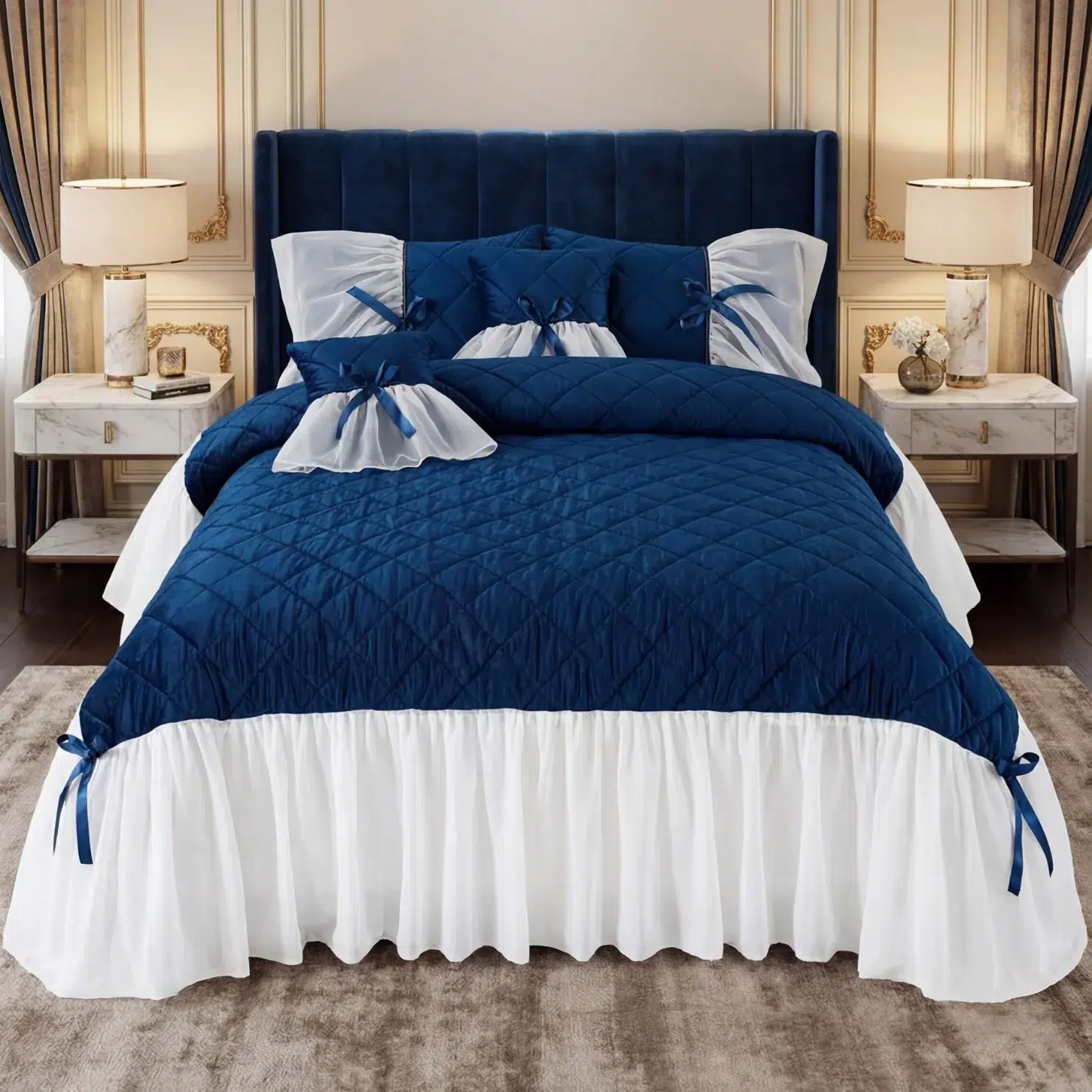 Velvet Bridal Bedsets twilight