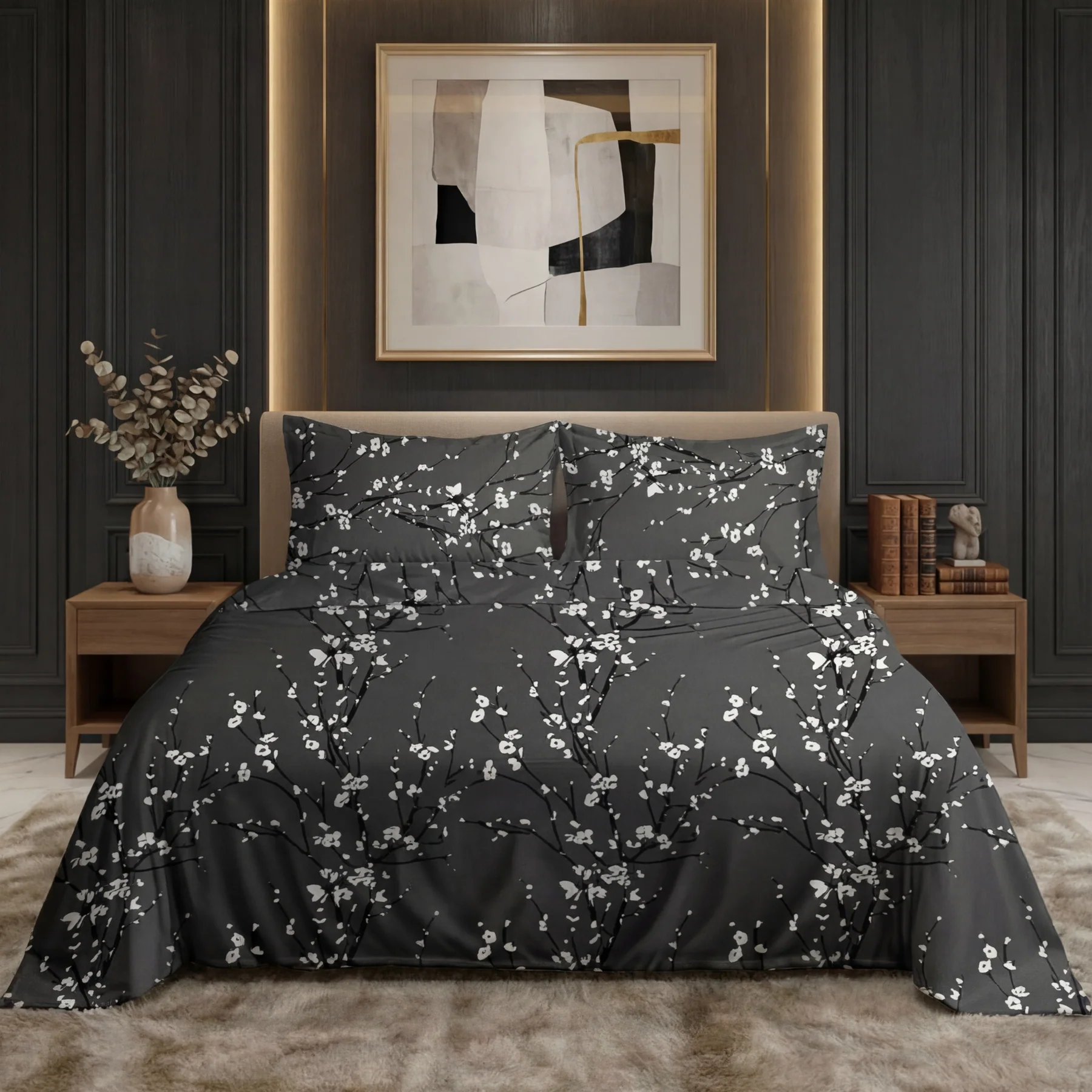 Printed Bedsheets cedar