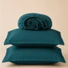 Fitted Bedsheets in Pakistan cotton teal