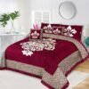 Jacquard Velvet Bedsheets mrun