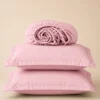 Fitted Bedsheets in Pakistan cotton pink