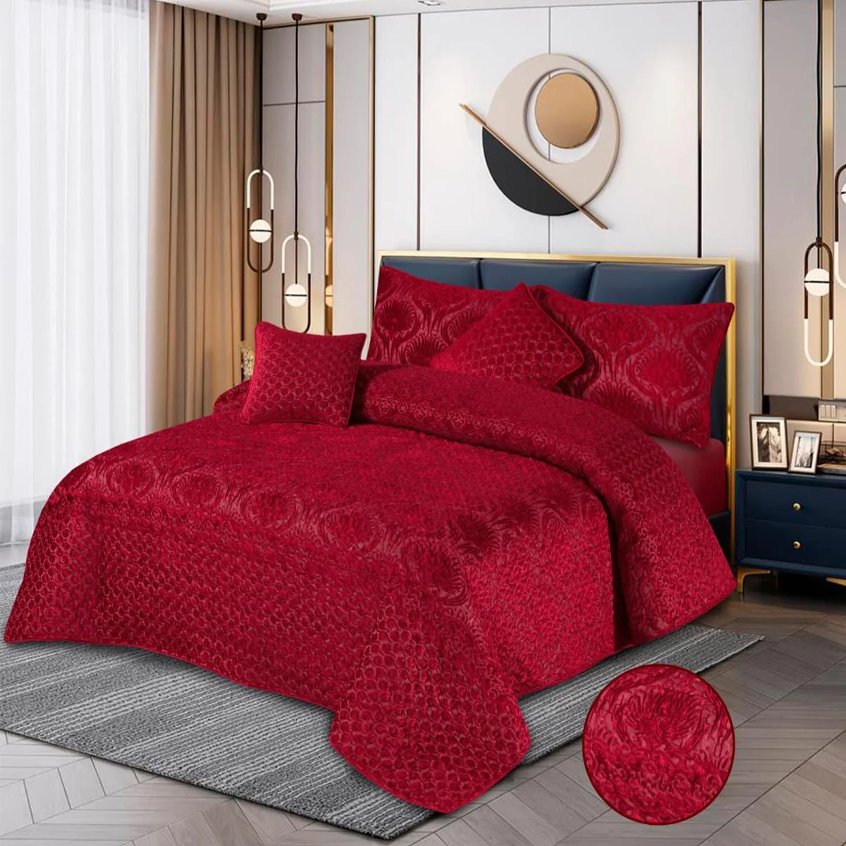 Velvet Bridal Bedsets capirano