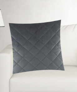 Self-Jacquard-Quilted-Cushion-Cover-Grey