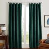 Imported Malai Velvet Curtains Green
