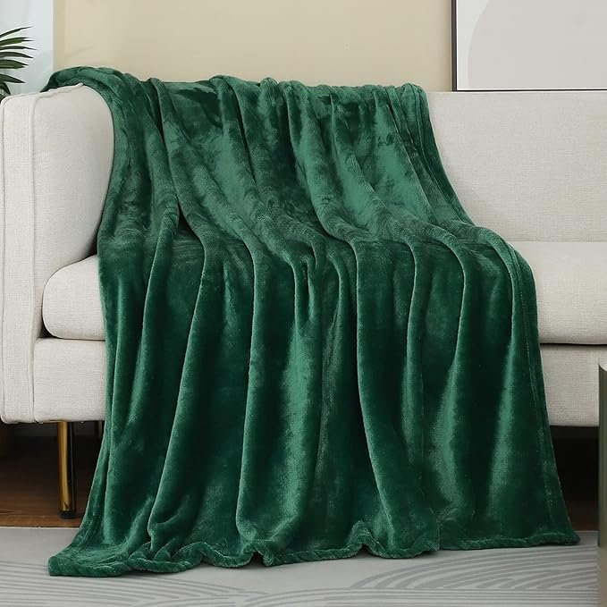 Flannel Fleece Blankets green