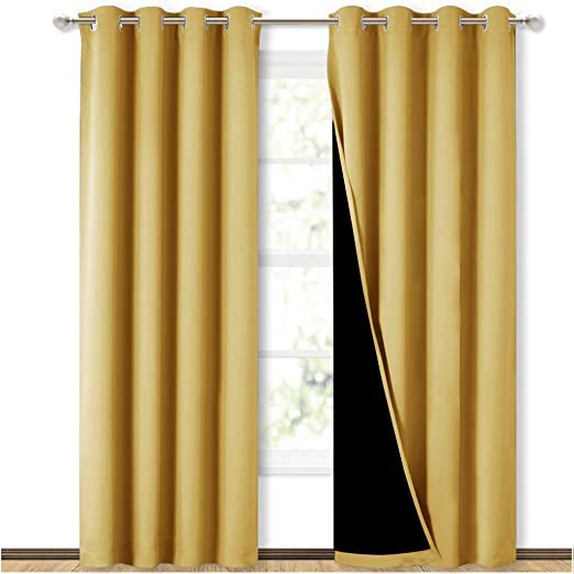 Blackout Curtains in Pakistan j yellow
