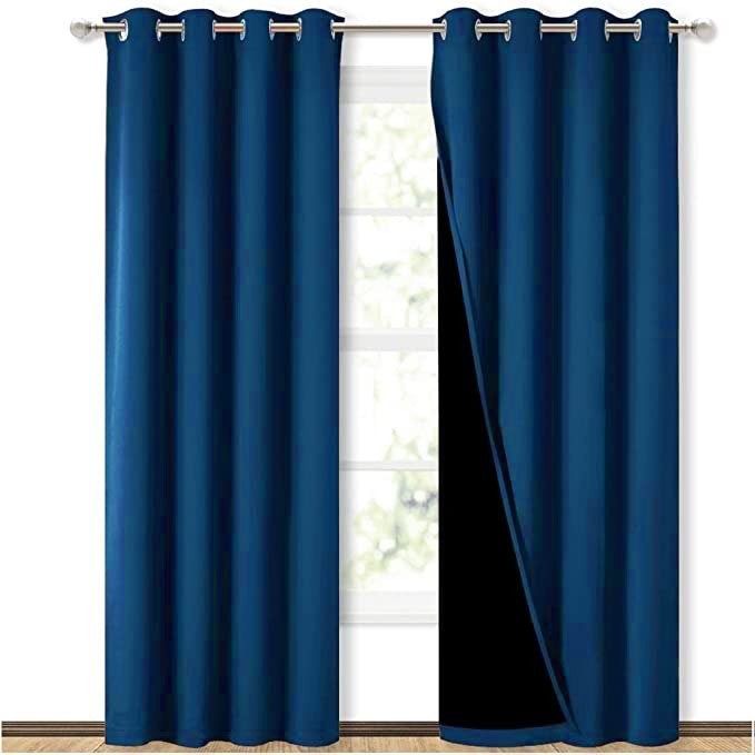 Blackout Curtains in Pakistan j royal blue