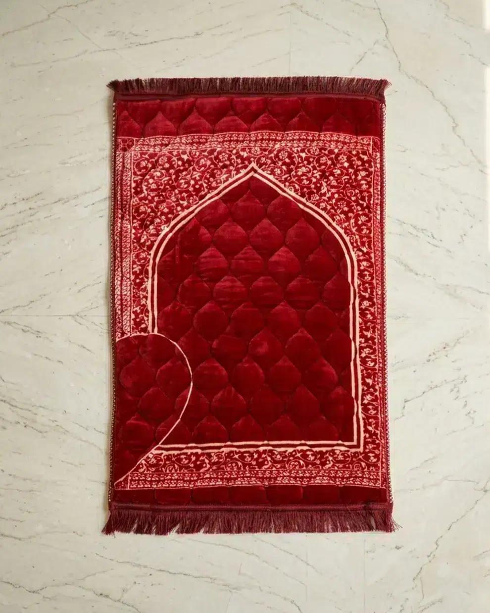 QUILTED PRAYER MAT - MEHRAAB