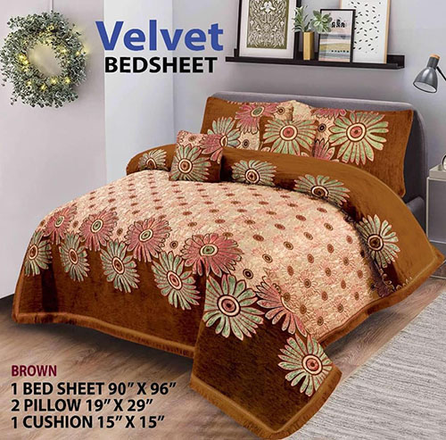 Four-Border-Velvet-Bed-sheet-22