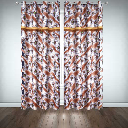 Printed Silk Curtains-11