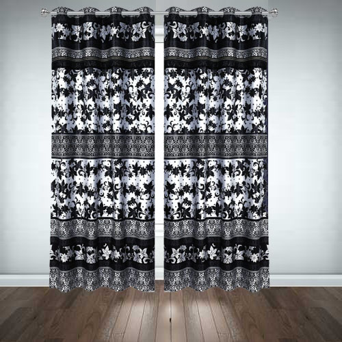 Printed Silk Curtains-20
