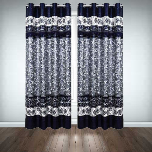 Printed Silk Curtains 25