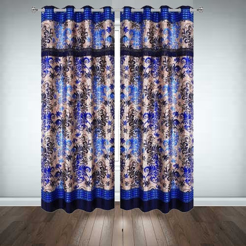 Printed Silk Curtains-29