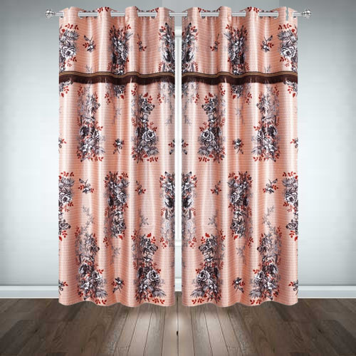 Printed Silk Curtains 4