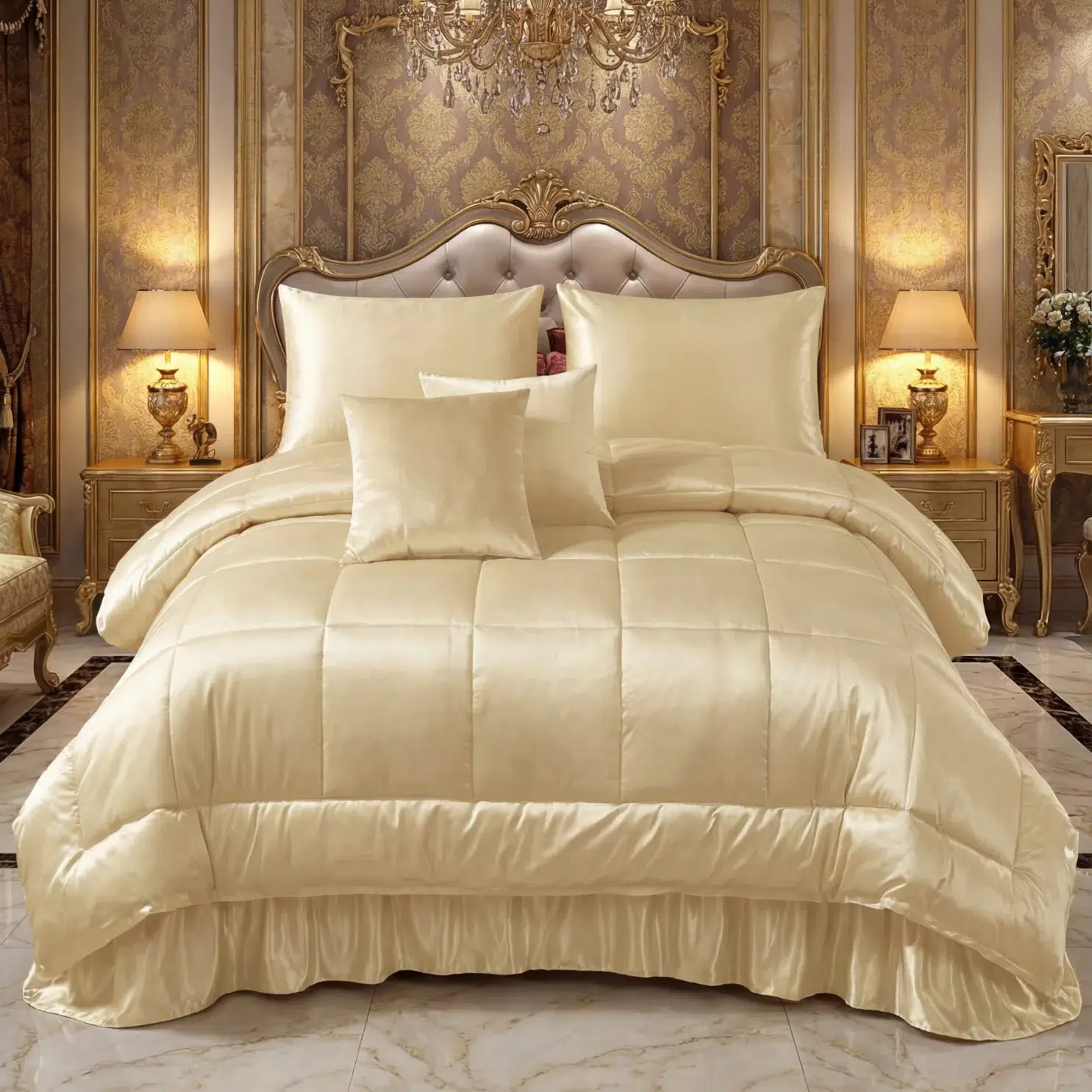 Velvet Bridal Bedsets borne