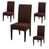 Dining Chair Covers brown
