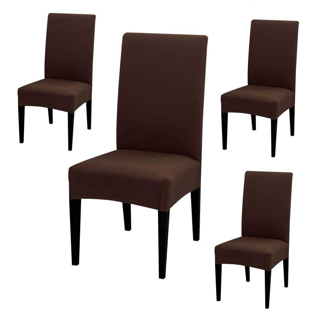 Dining Chair Covers brown