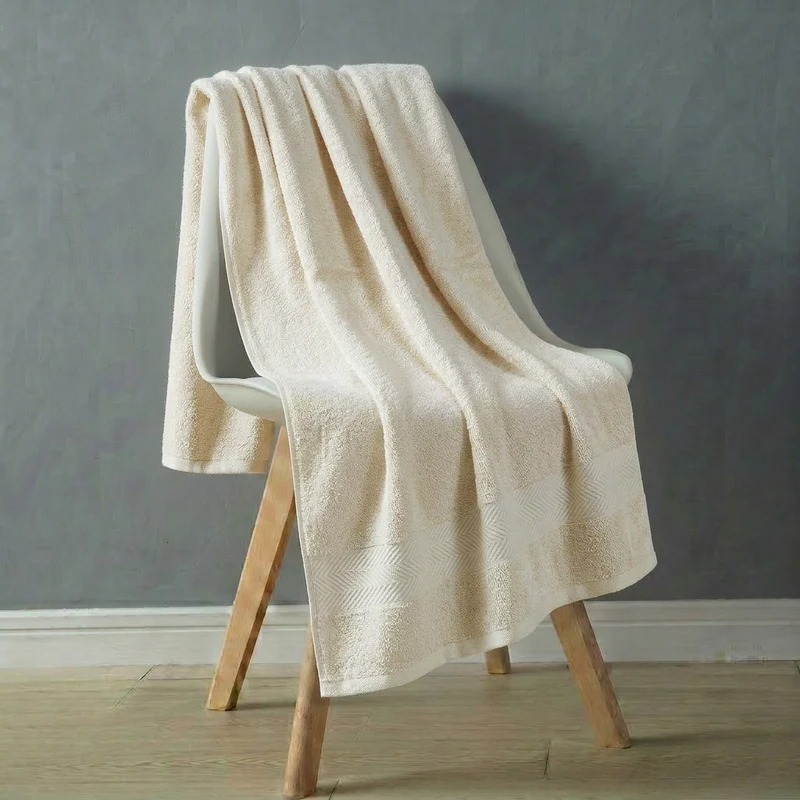 Bath Towels in Pakistan cream