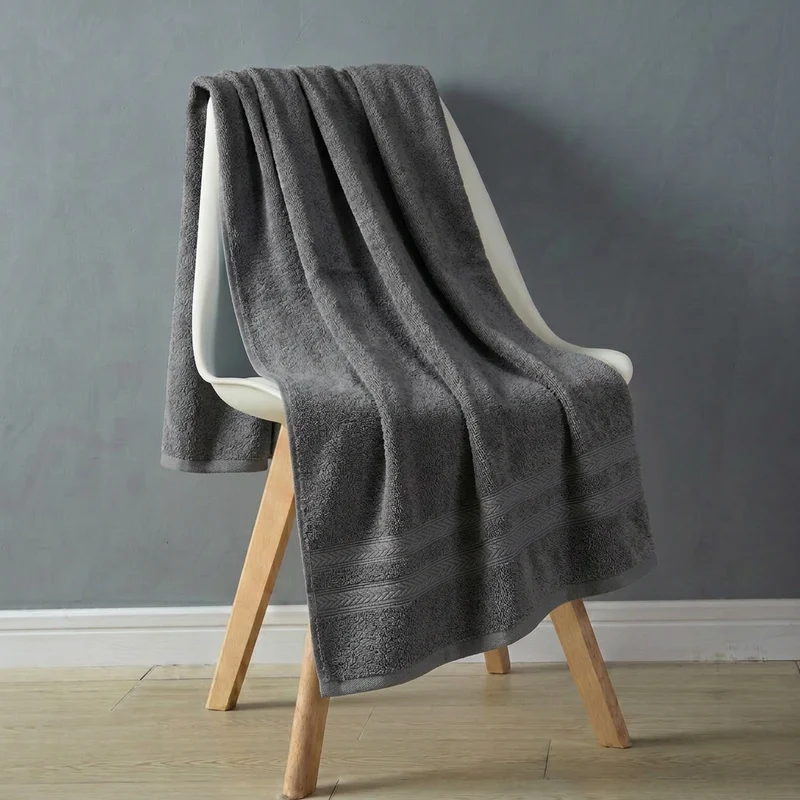 Bath Towels in Pakistan dark grey