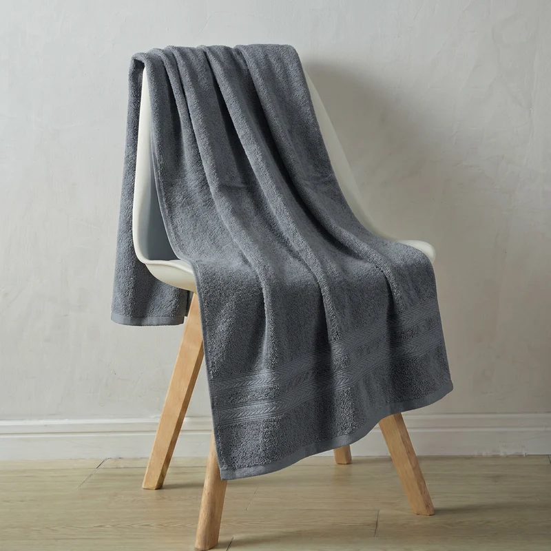 Bath Towels in Pakistan steel grey