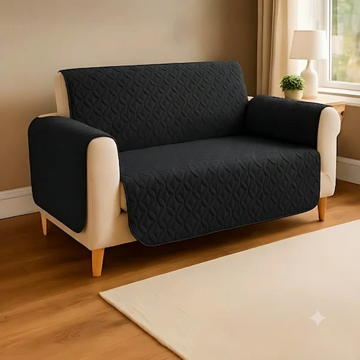 Ultrasonic Sofa Covers black