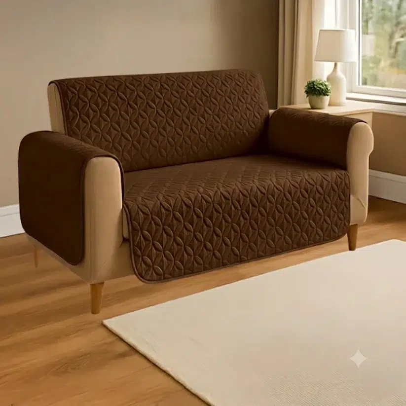 Ultrasonic Sofa Covers brown
