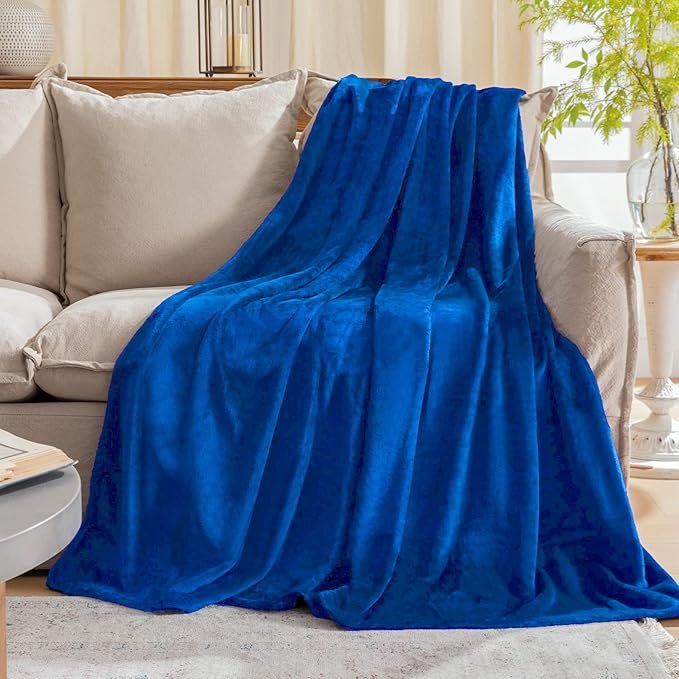 Flannel Fleece Blankets rblue