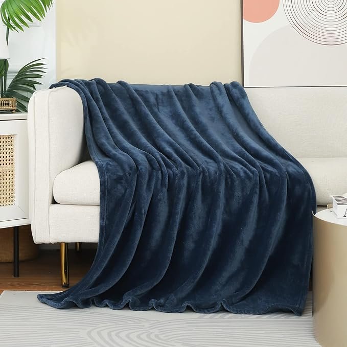 Flannel Fleece Blankets ssblue