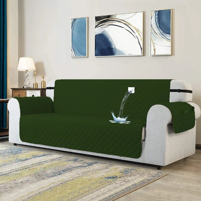 Waterproof Sofa Covers green