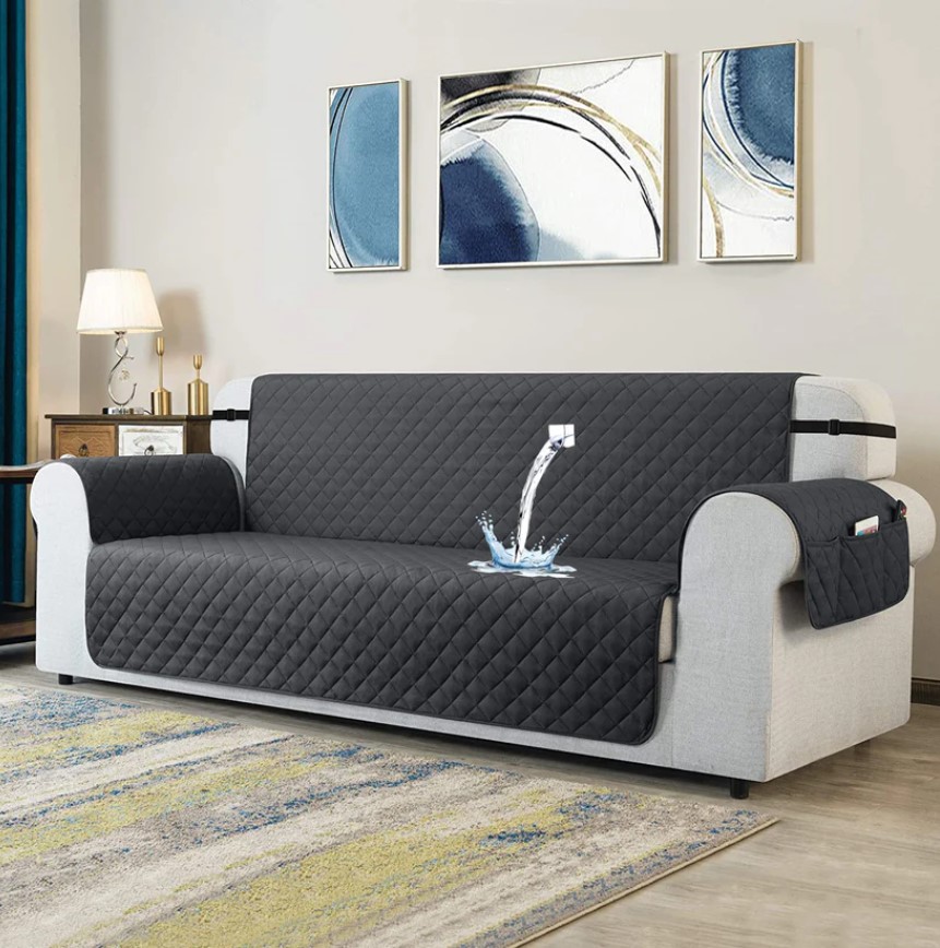 Waterproof Sofa Covers Grey