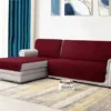 L-Shape Sofa Covers maroon