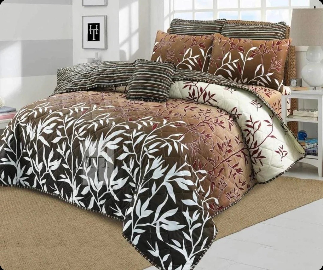 Quilted Comforter Set-107
