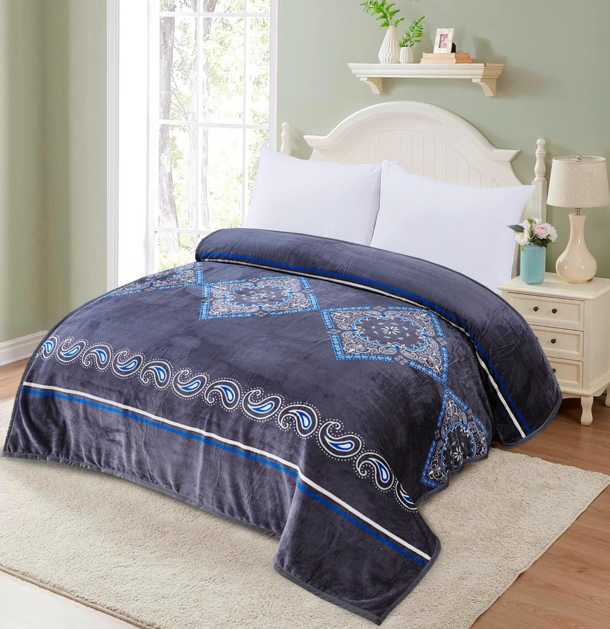 Soft Print Flannel Fleece Blanket HB Fabrics Pakistan Buy