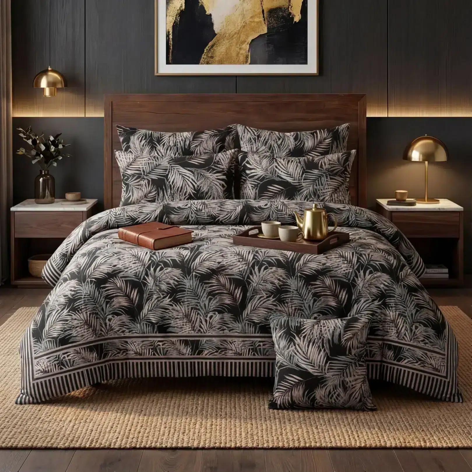 ASHLEY COMFORTER SET - 7 PCS