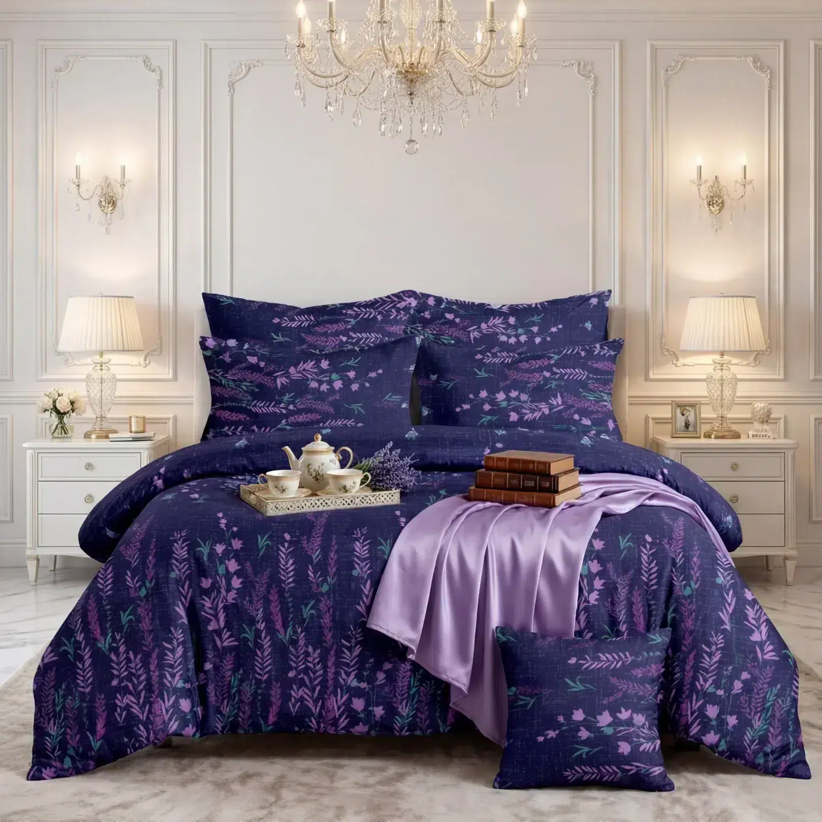 BAXTER COMFORTER SET - 7 PCS