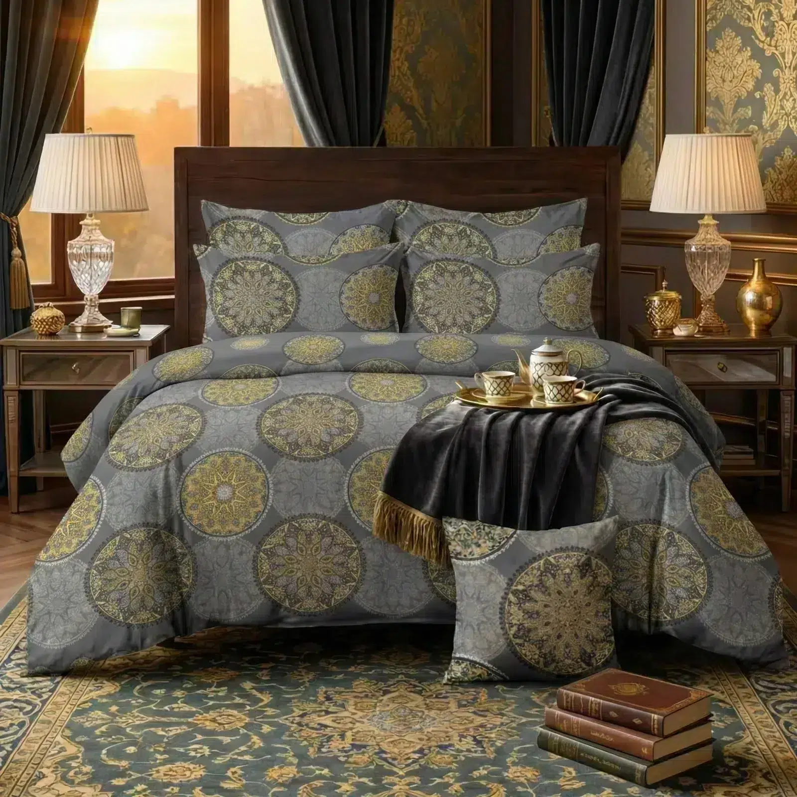 BONOS COMFORTER SET - 7 PCS