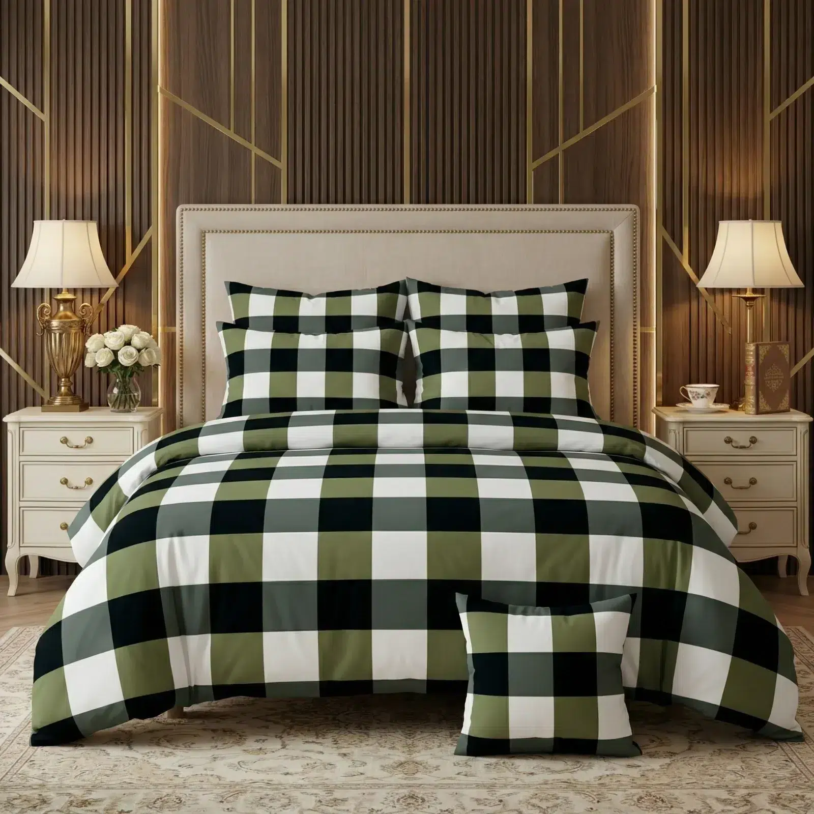 Quilted Comforter Sets chess